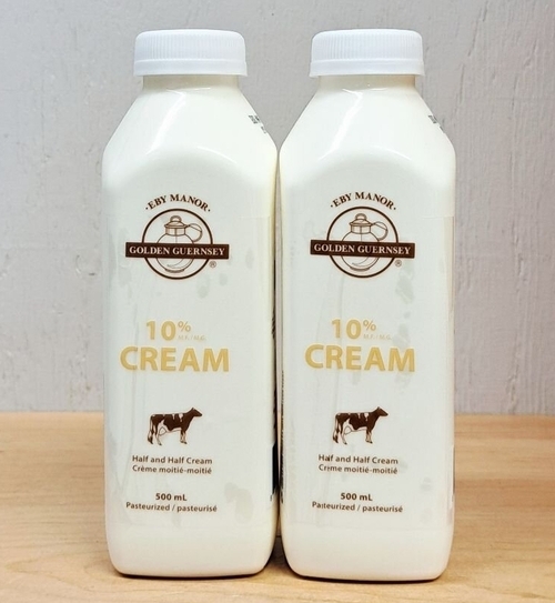 Cream - 10% Guernsey Plastic (Eby Manor)